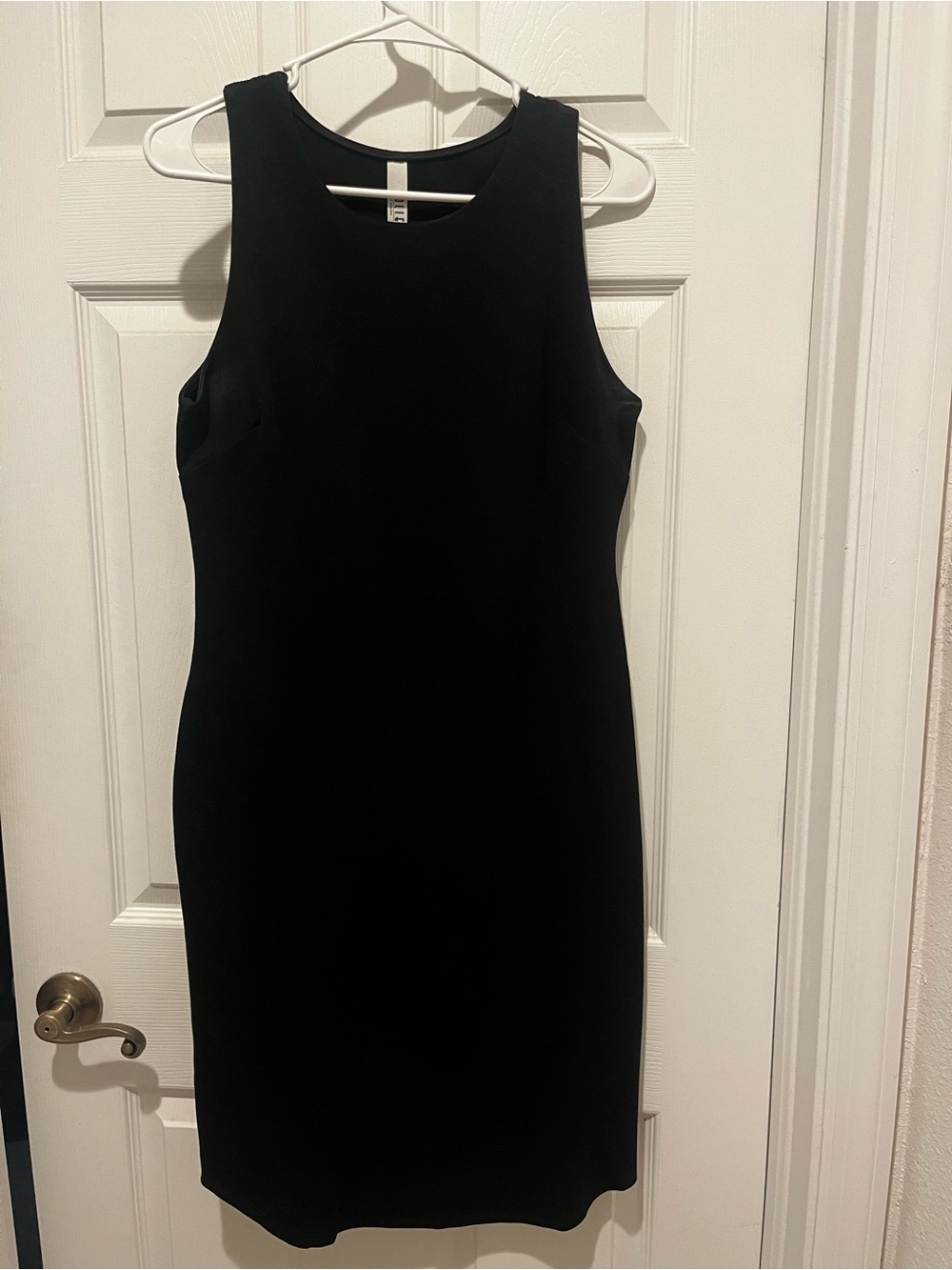 Classic Black Sleeveless Sheath Dress - Elegant Work & Evening Wear